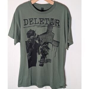 New Deletar Band Green Tshirt